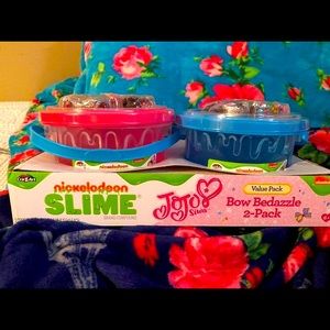 Jojo Siwa Nickelodeon Slime Set *HUGE TUBS OF SLIME*
